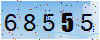 驗證碼為68555