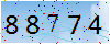 驗證碼為88774